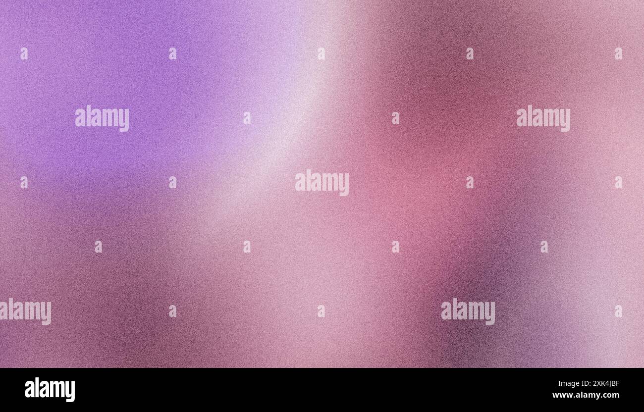 Pink-lilac gradient abstract bokeh background, texture, grainy noise. Stock Photo