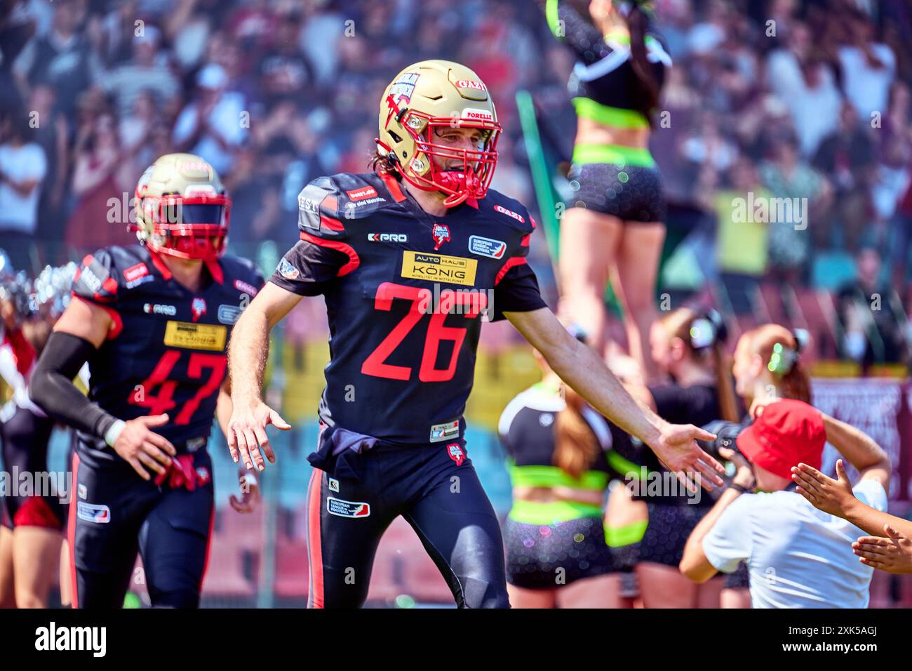 Vienna Vikings Berlin Thunder AFLE 2024 Spielmoment Vikings' Zone-Blitz Scheme Stifles Berlin Offense