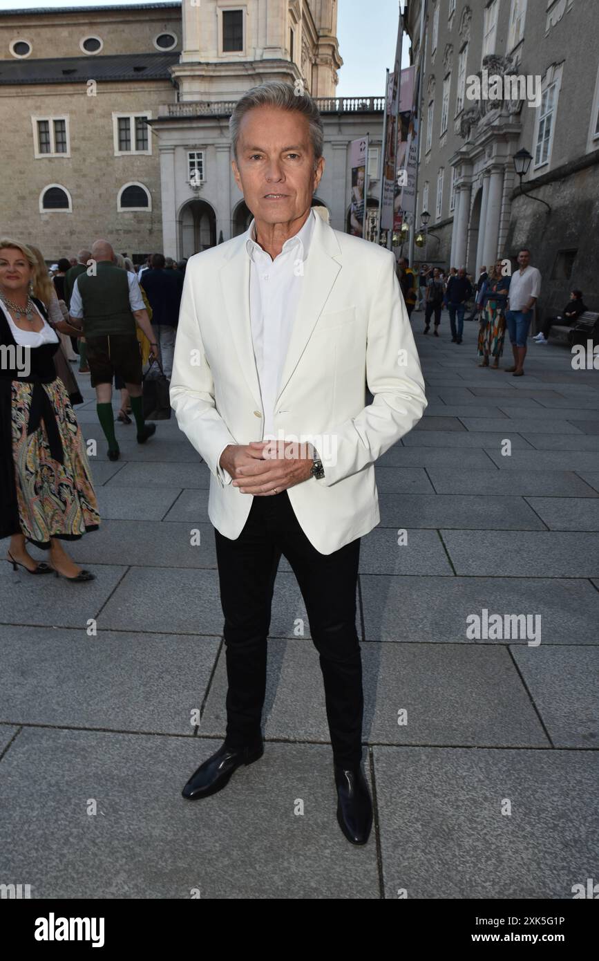 Alfons Haider, Jedermann, 2024, Premiere, Domplatz, Besucher, Gste, Salzburg, Manfred Siebinger
