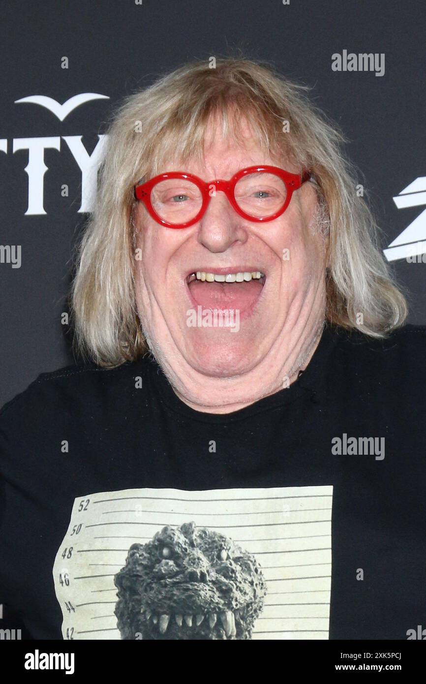 Bruce Vilanch at arrivals for A NIGHT WITH WHOOPI Launch Party for WhoopFams Emma & Clyde Cannabis, , Venice Beach, CA, July 20, 2024. Photo By: Priscilla Grant/Everett Collection Stock Photo