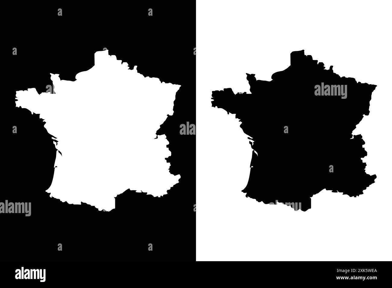 Map of the France Stock Vector Image & Art - Alamy