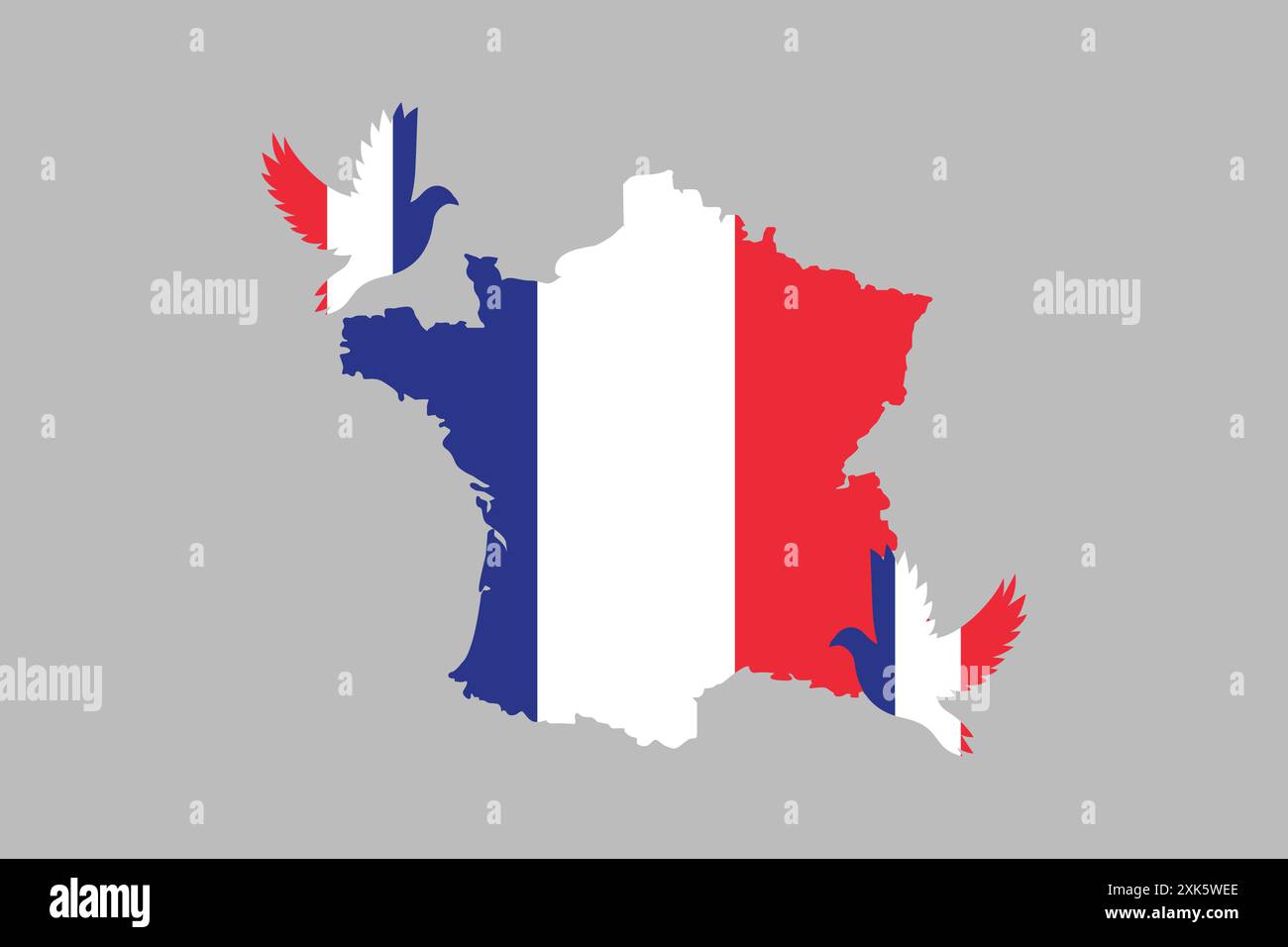 Map of the France Stock Vector Image & Art - Alamy