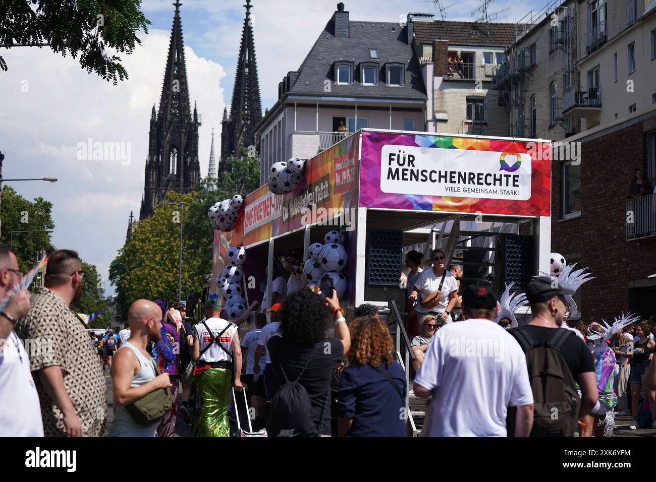 Köln, Christopher streetday 2024, Cologne Pride, CSD-Parade, Foto ...