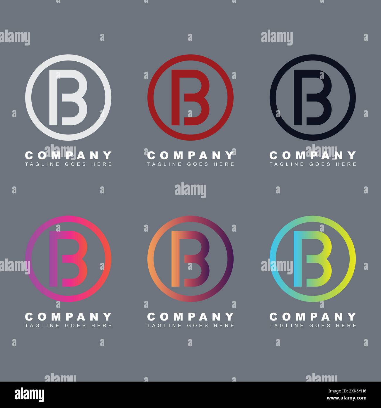 Letter B Logo vector design template Stock Vector Image & Art - Alamy