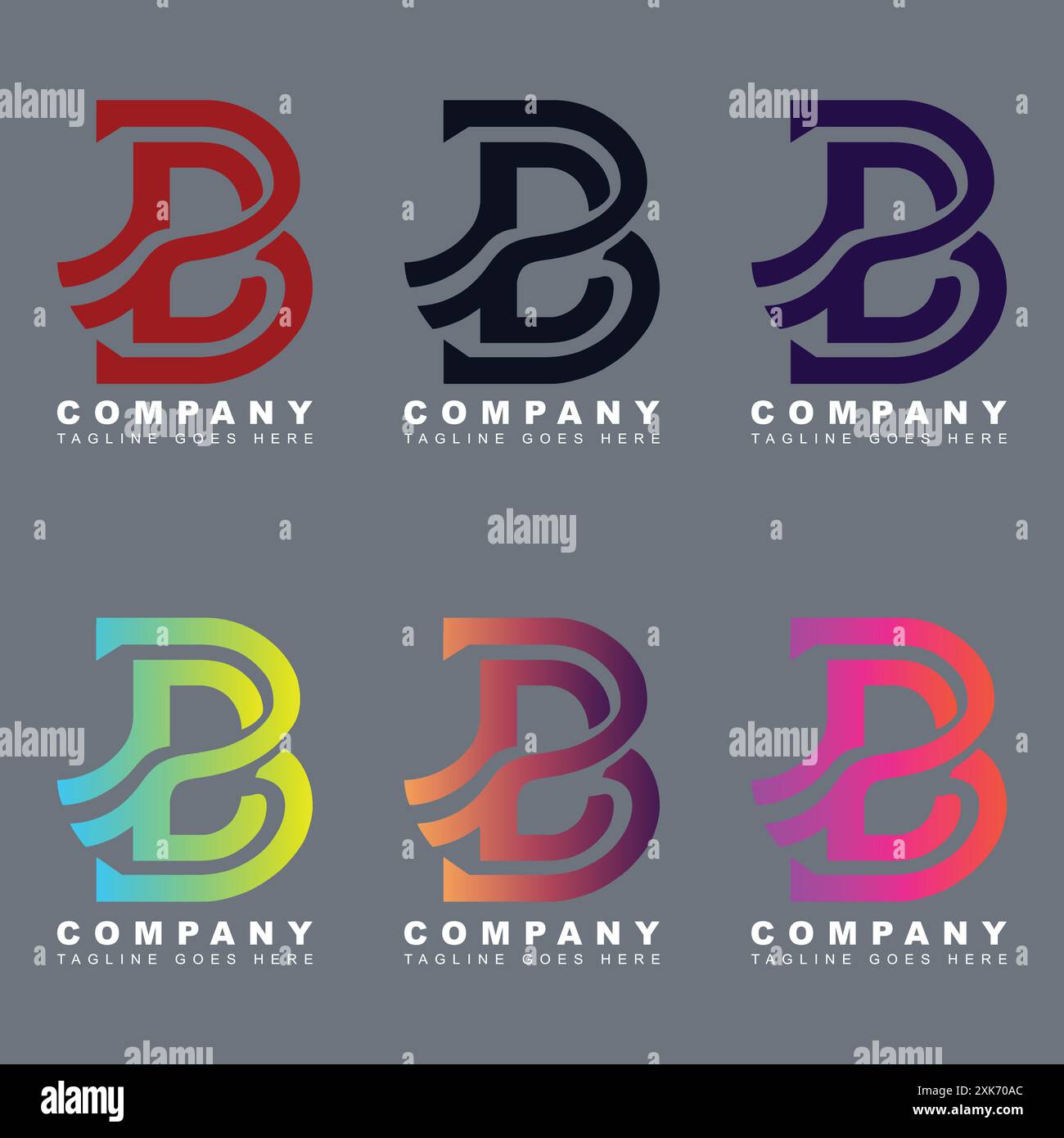 Letter B Logo vector design template Stock Vector Image & Art - Alamy