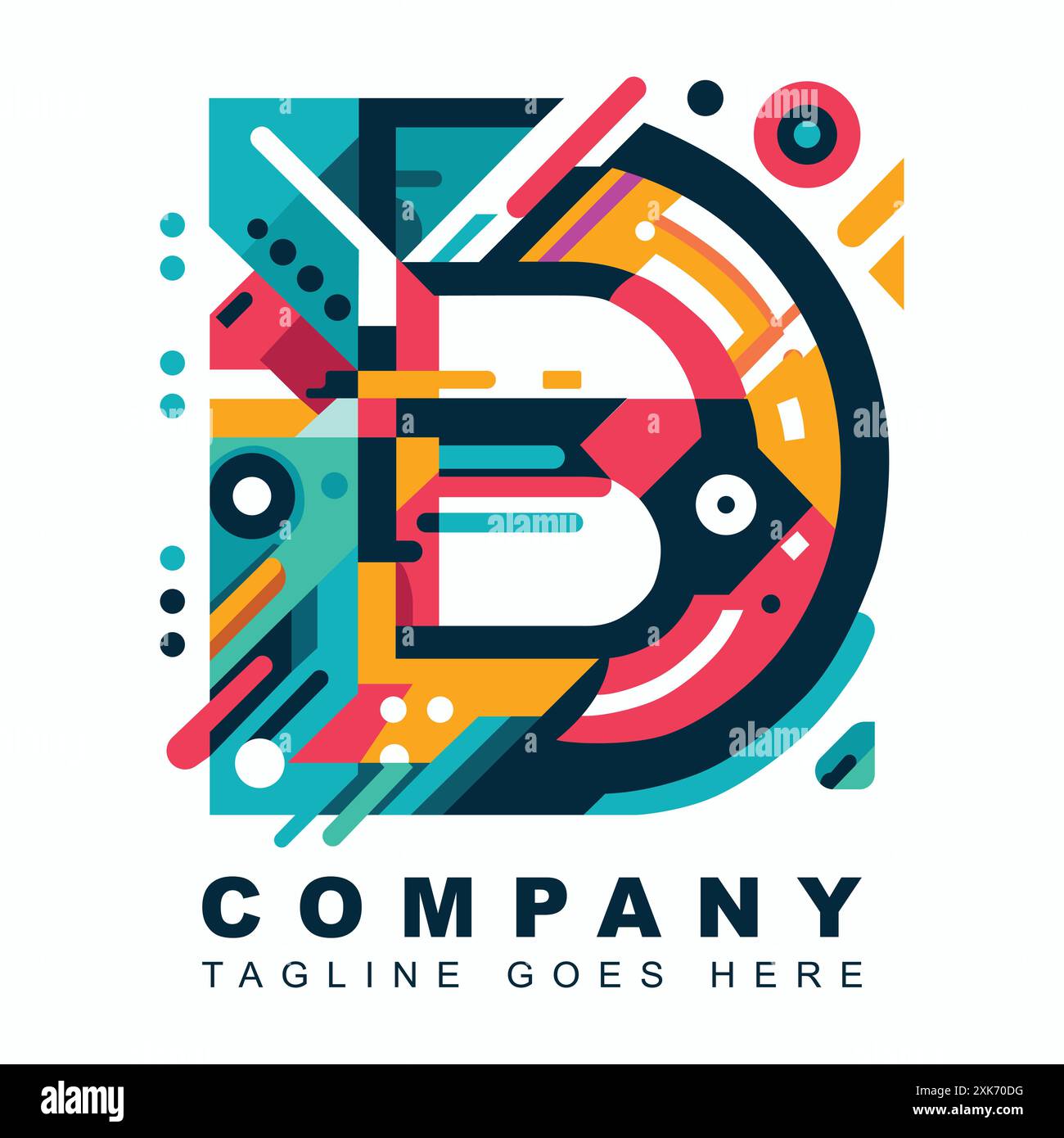 Letter B Logo vector design template Stock Vector Image & Art - Alamy