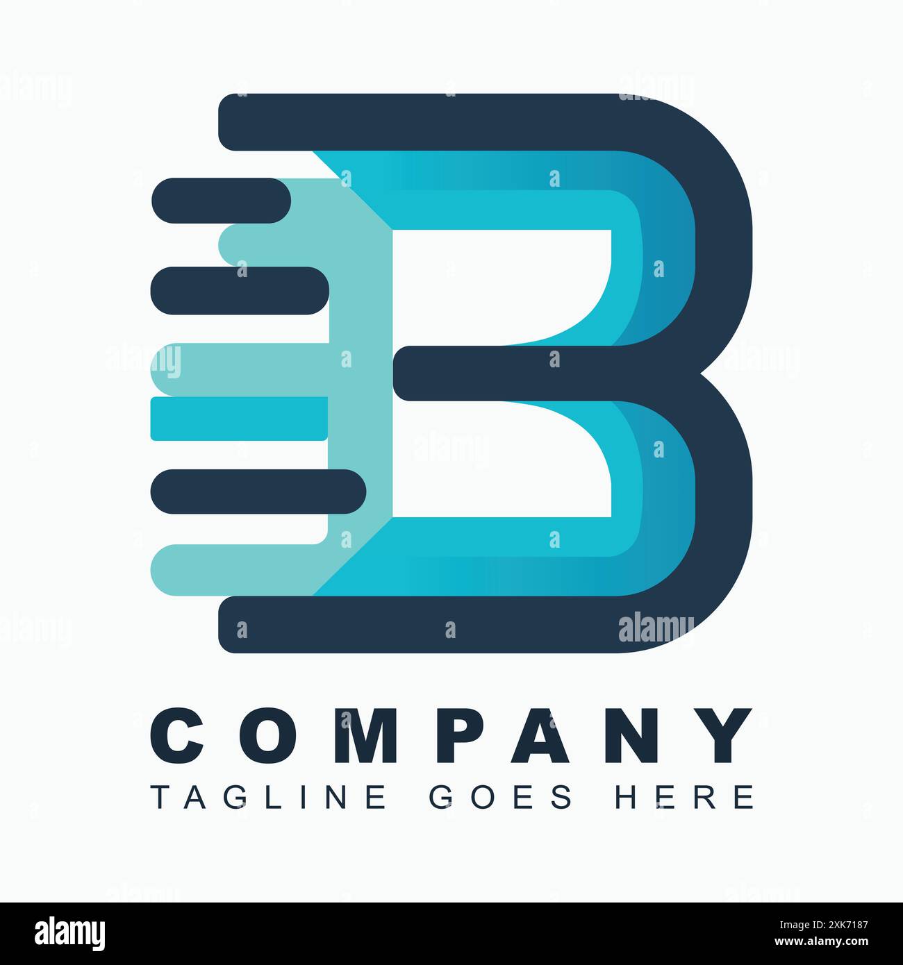 Letter B Logo vector design template Stock Vector Image & Art - Alamy