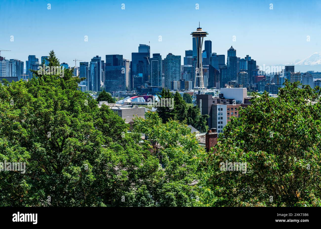Kerry park queen anne hill seattle hi-res stock photography and images ...