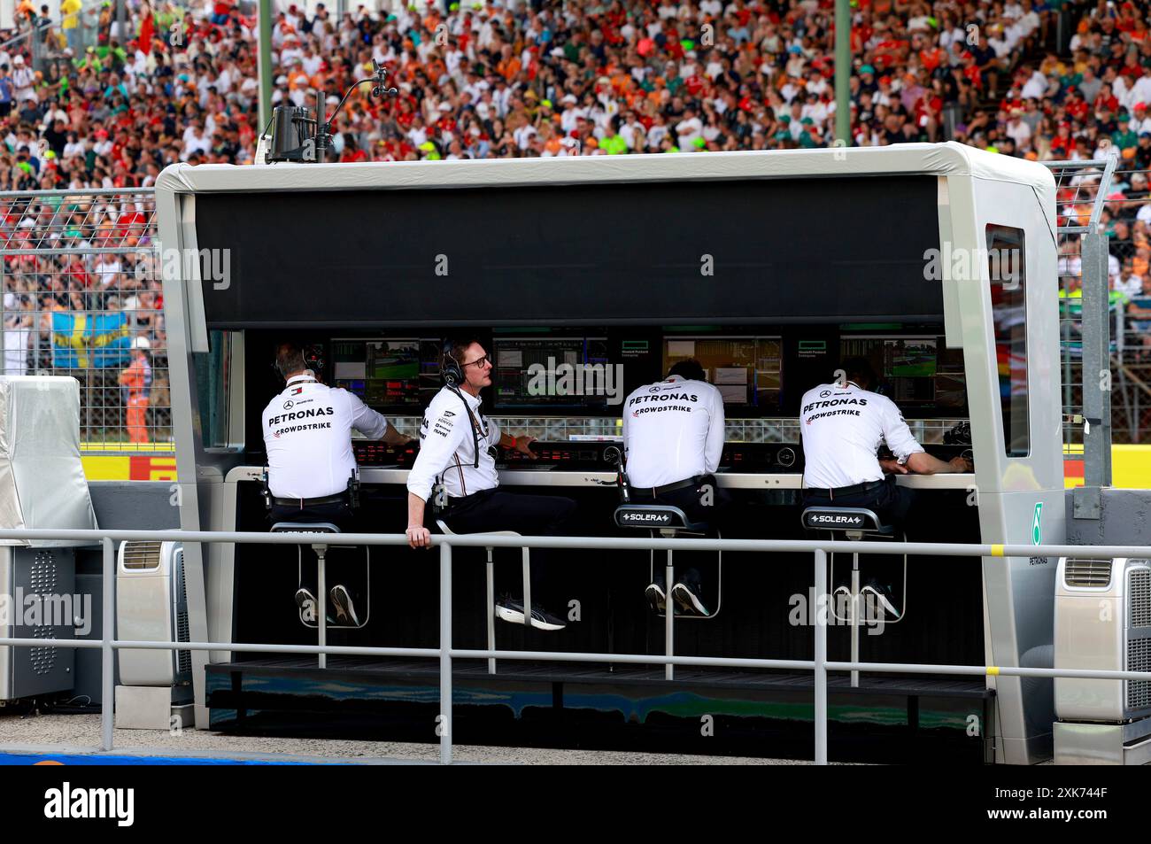 Budapest, Hungary. 21st July, 2024. Andrew Shovlin (GBR, Mercedes-AMG Petronas F1 Team), F1 Grand Prix of Hungary at Hungaroring on July 21, 2024 in Budapest, Hungary. (Photo by HOCH ZWEI) Credit: dpa/Alamy Live News Stock Photo