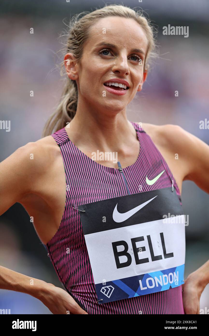 BELL (Great Britain) after competing in the Women's 800m Final