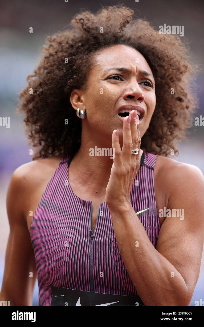 Rénelle LAMOTE (France) after competing in the Women's 800m Final at