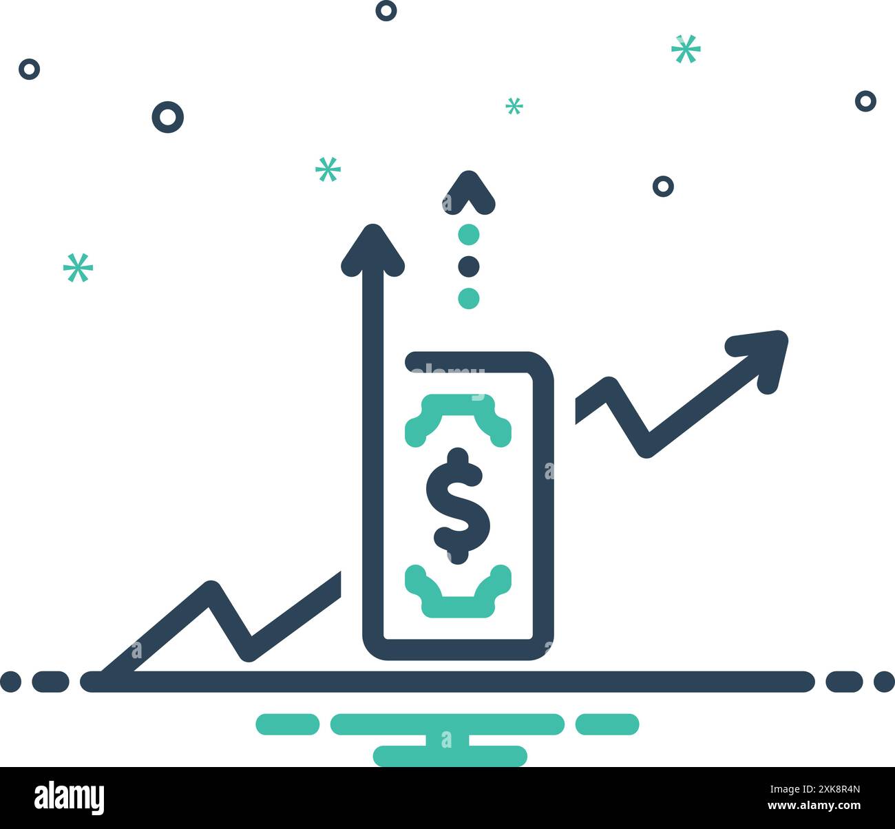 Increases icon Stock Vector Images - Alamy
