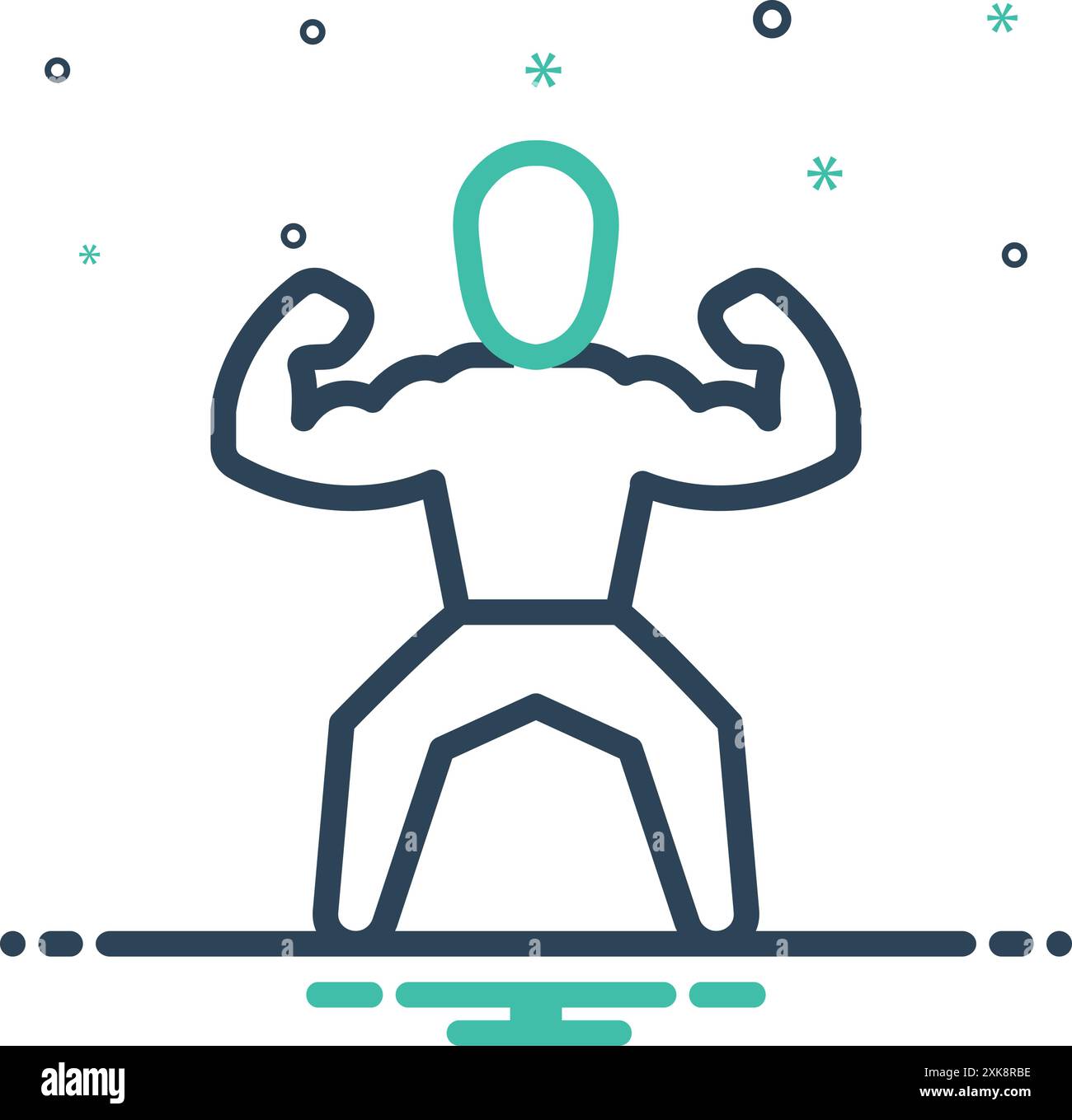Icon for muscles,brawn Stock Vector Image & Art - Alamy