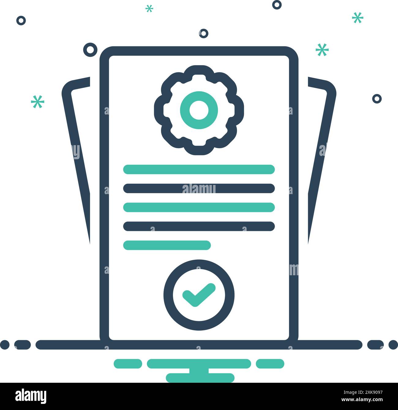 Procedures symbol hi-res stock photography and images - Alamy