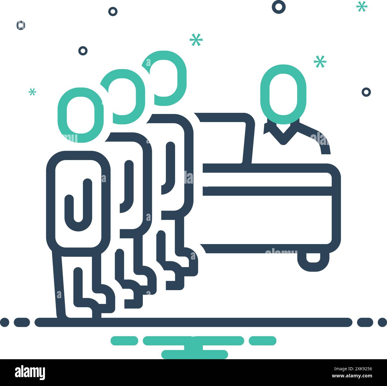 Icon for queue,order Stock Vector Image & Art - Alamy