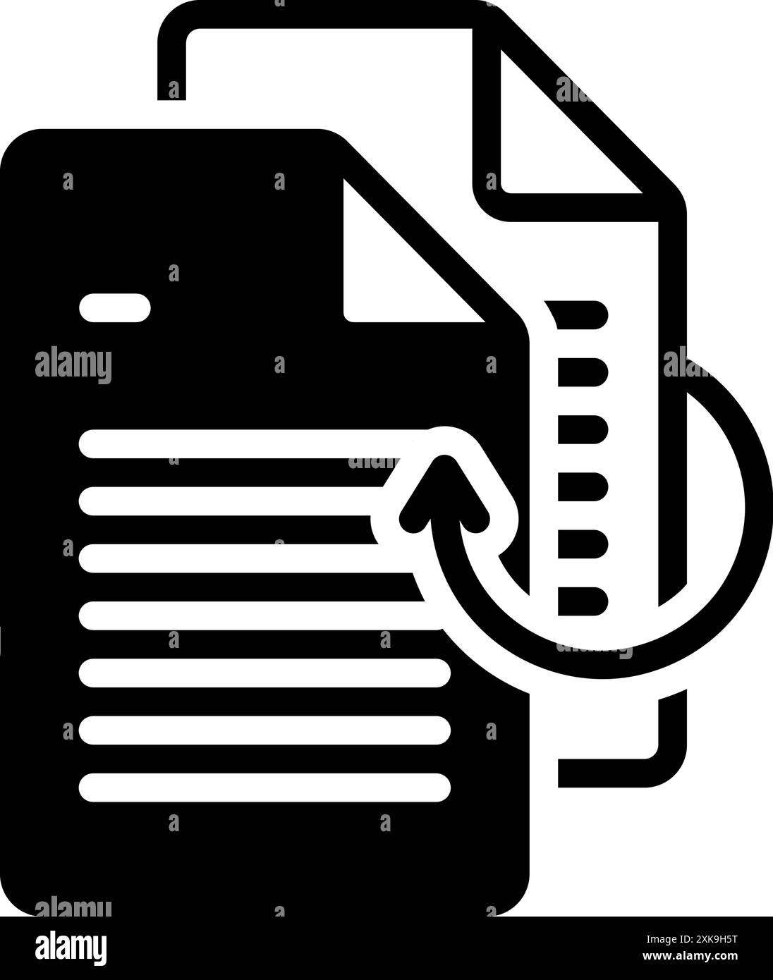 File refresh Black and White Stock Photos & Images - Alamy