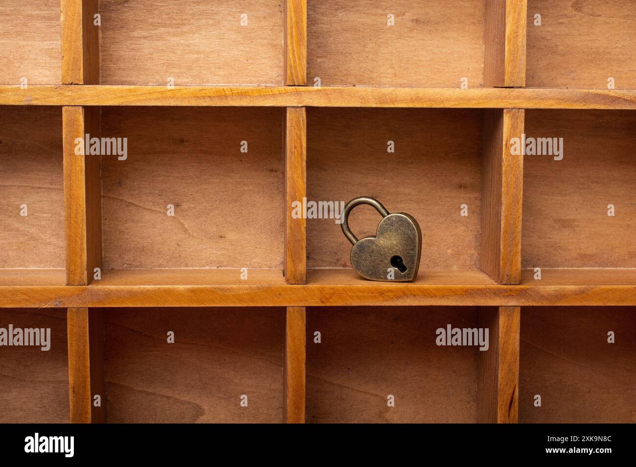 Metal padlock in heart shape as symbol of love Stock Photo - Alamy