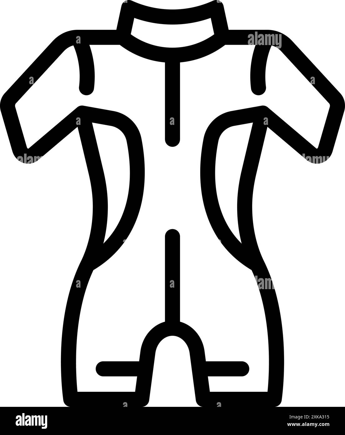 Protective wear icon representing a sports uniform designed for ...