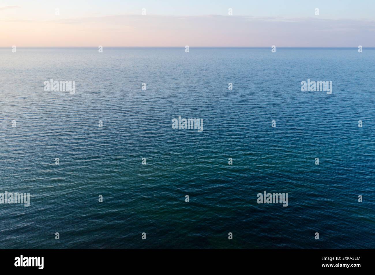 Blue ocean clouds in clear hi-res stock photography and images - Alamy