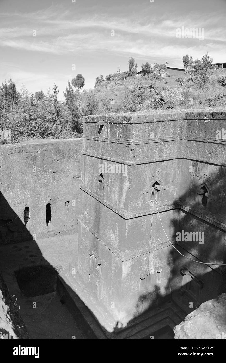 Monolithic churches Black and White Stock Photos & Images - Alamy