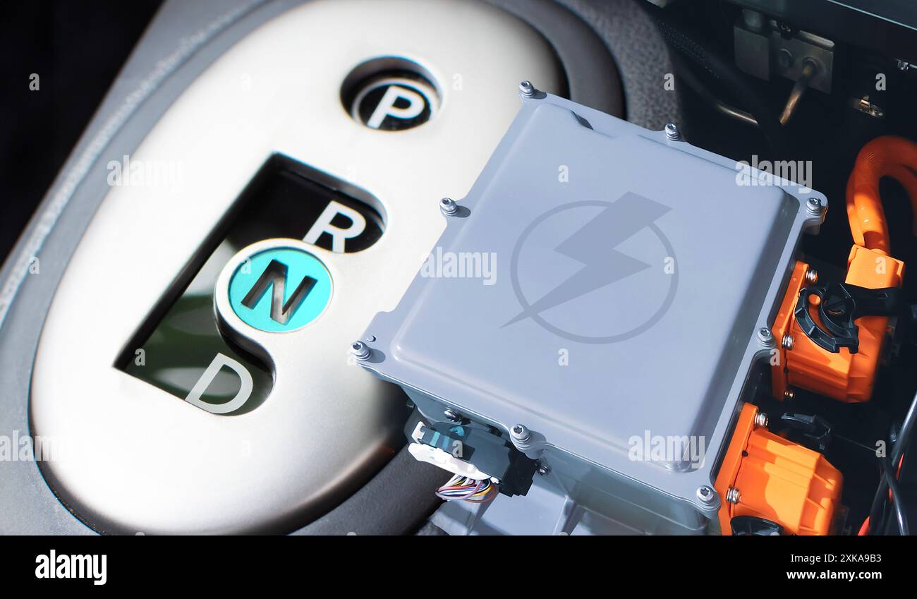 Transmission dashboard and electric motor control unit of EV electric ...