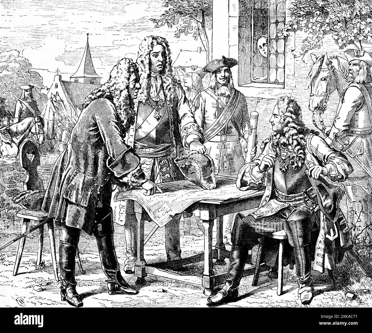 The war of the spanish succession hi-res stock photography