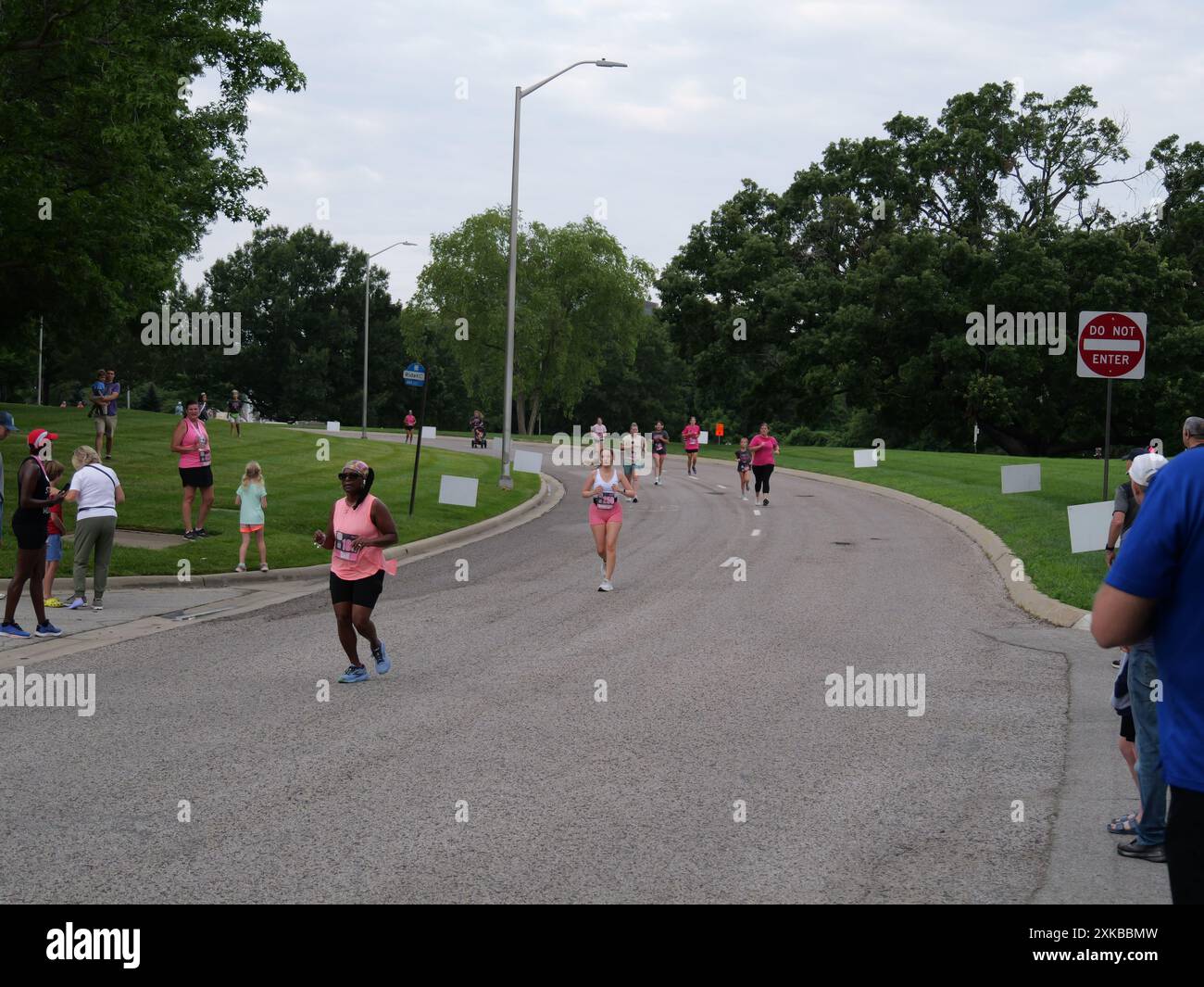 Overland Park, Kansas - July 21, 2024: Diva Dash 5k and 10k at ...