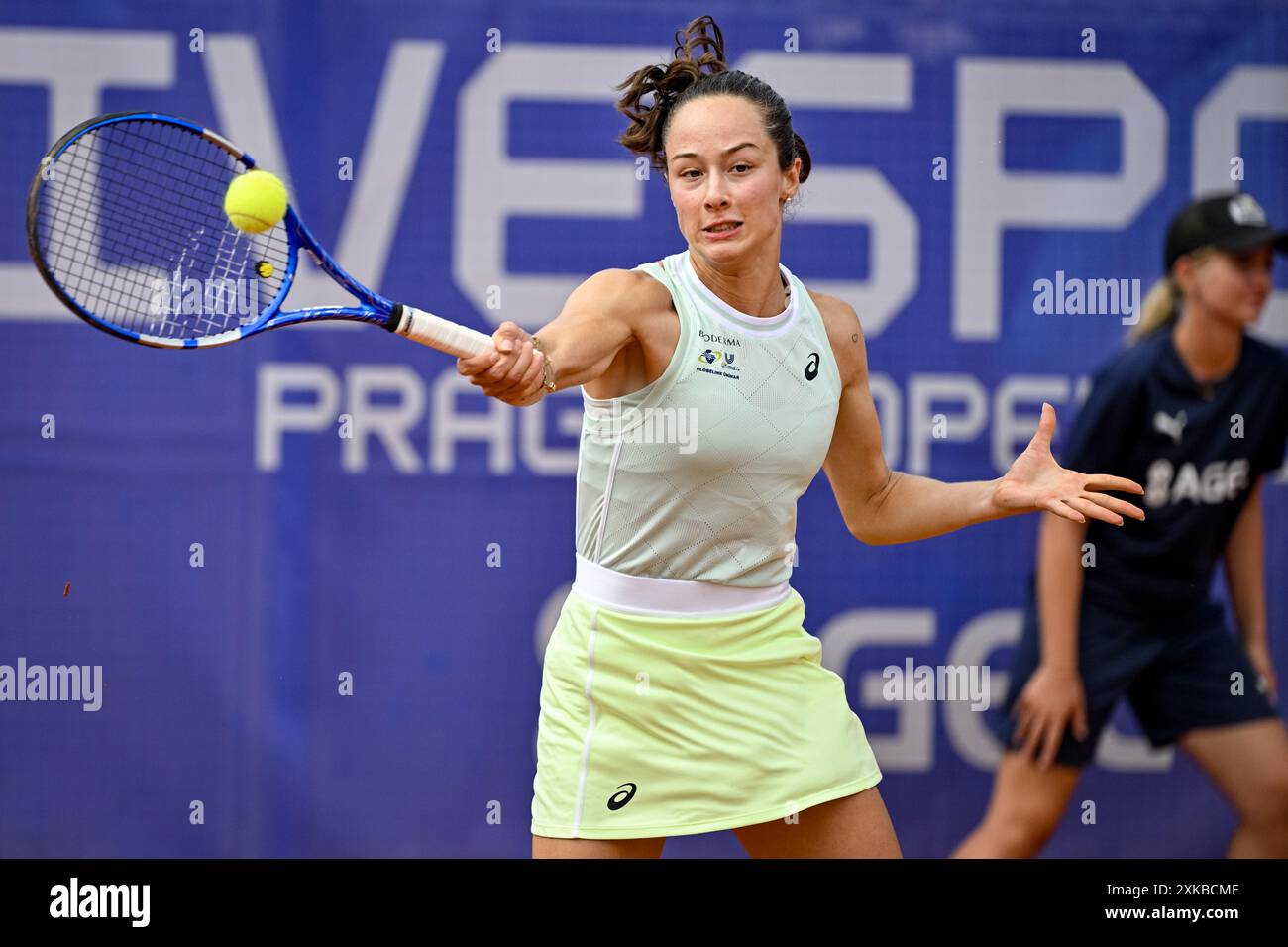 Prague, Czech Republic. 22nd July, 2024. Turkish tennis player Zeynep