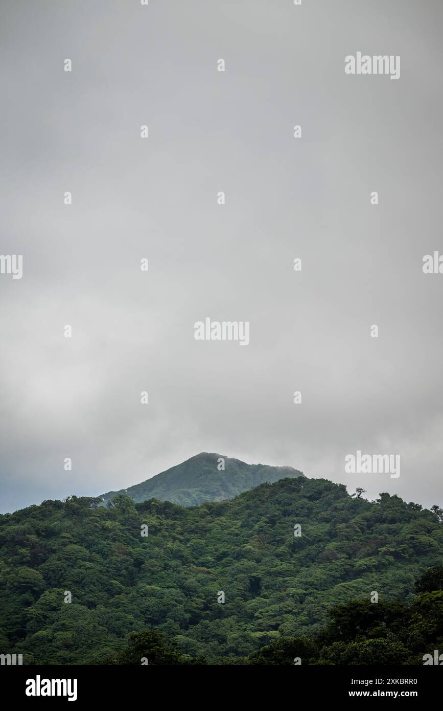 Mombacho Volcano Nature Reserve near the city of Granada, Nicaragua Stock Photo