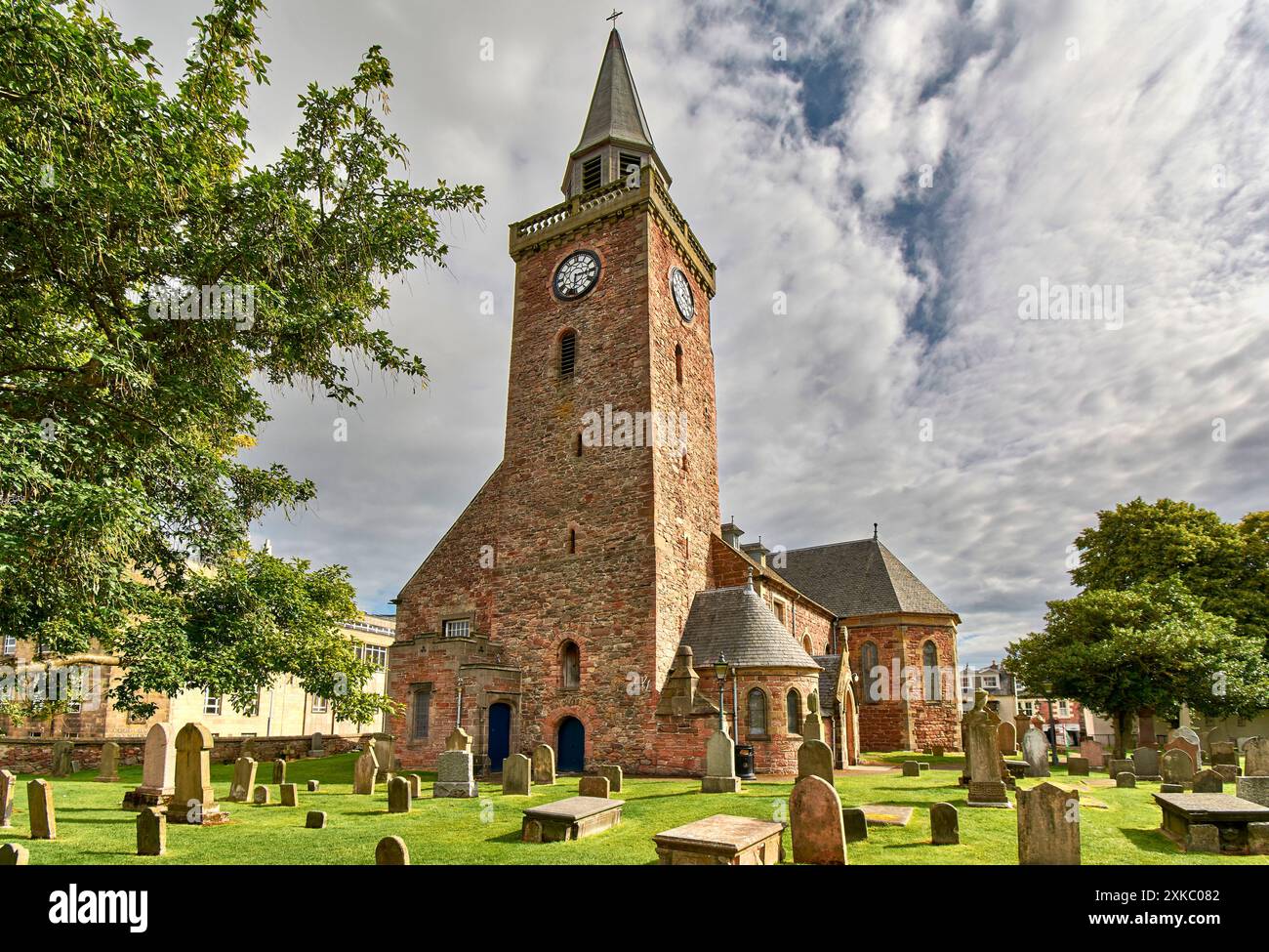 Old High St Stephen's Church Inverness Scotland the building and the ...