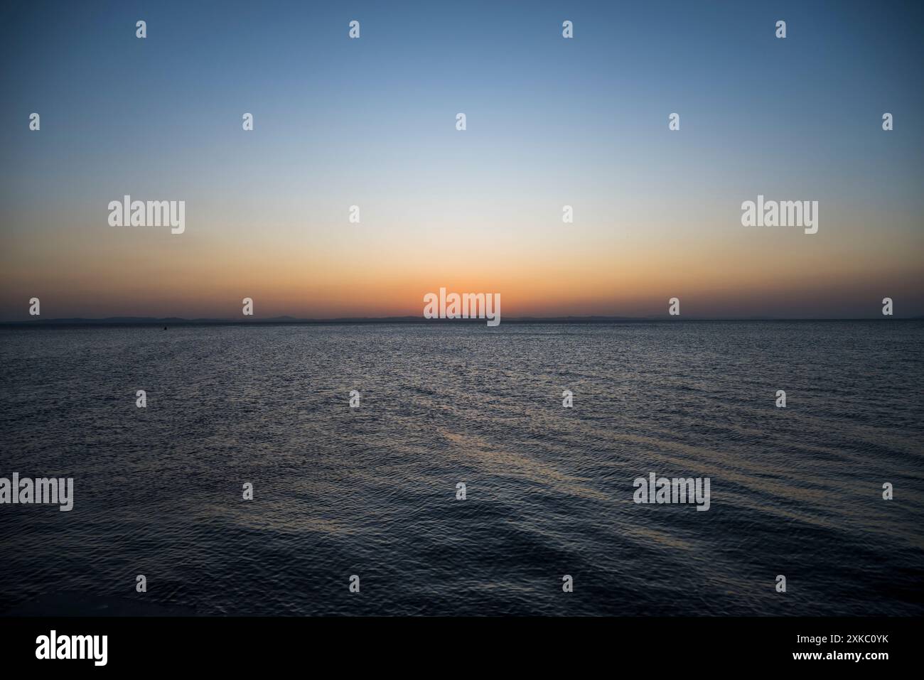 Twilight at Lake Nicaragua, Ometepe island, Rivas Department, Nicaragua Stock Photo
