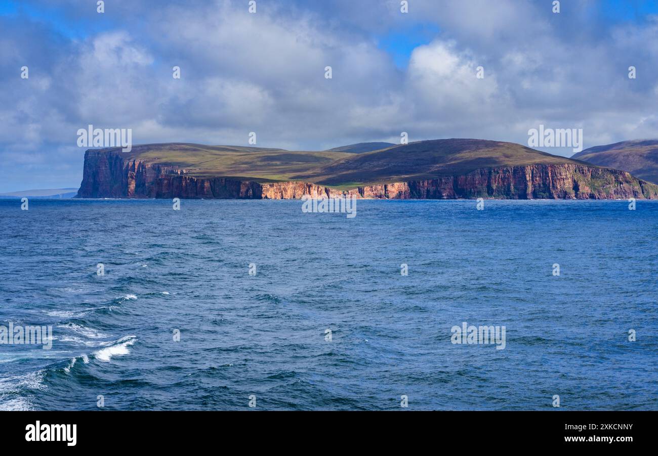 The island of Hoy in the Orkneys, Scotland Stock Photo