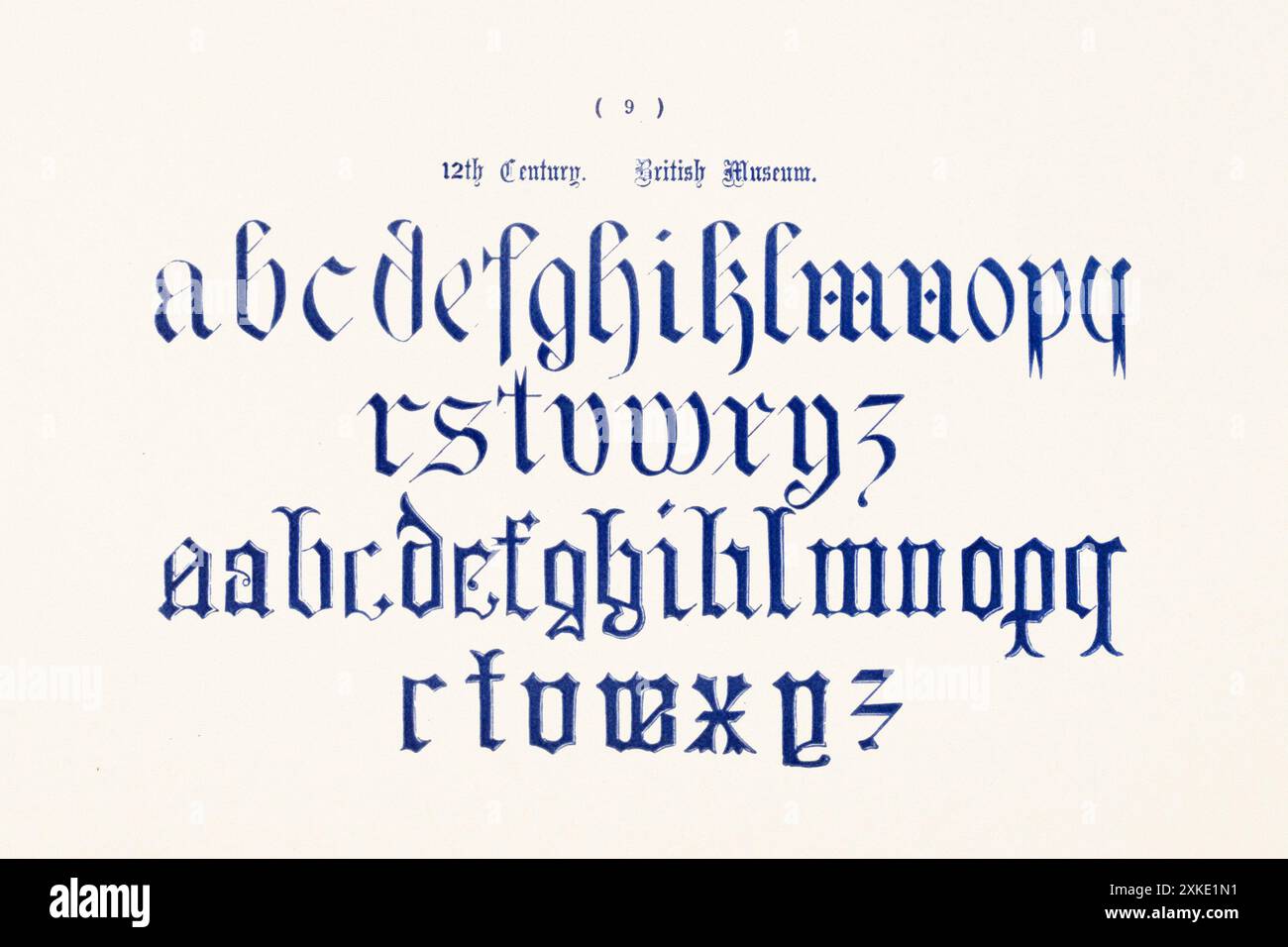 Monogram Medieval Lettering Medieval illuminated letters monogram hi-res stock photography and ...