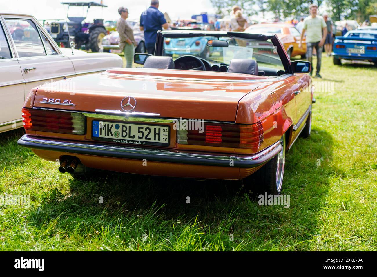 Iserlohn Gruermannscheide, NRW, Germany. 13th of July 2024. Vintage ...
