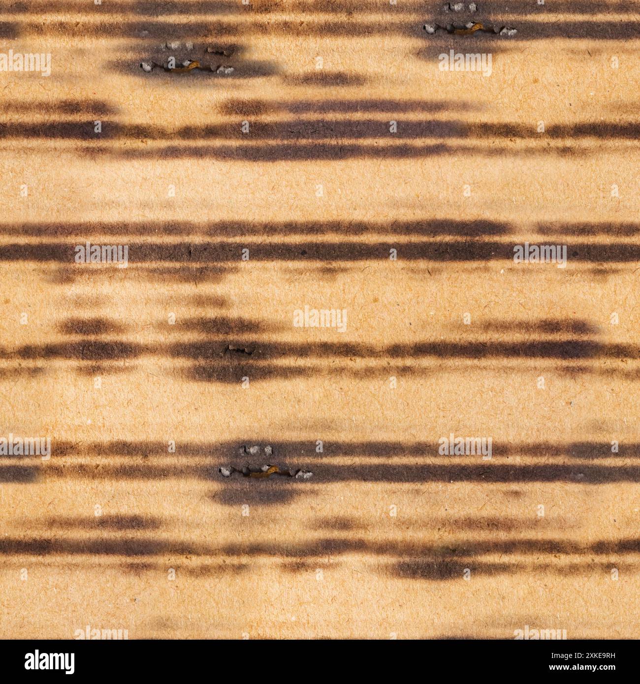 Seamless 4k photo texture of burned and smoked packaging cardboard ...