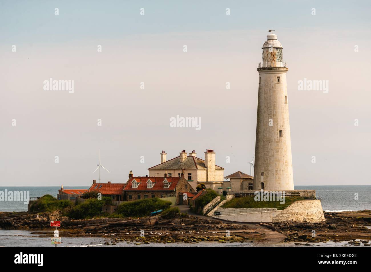 Completed In 1898 The St Mary s Lighthouse Remained In Service Through 