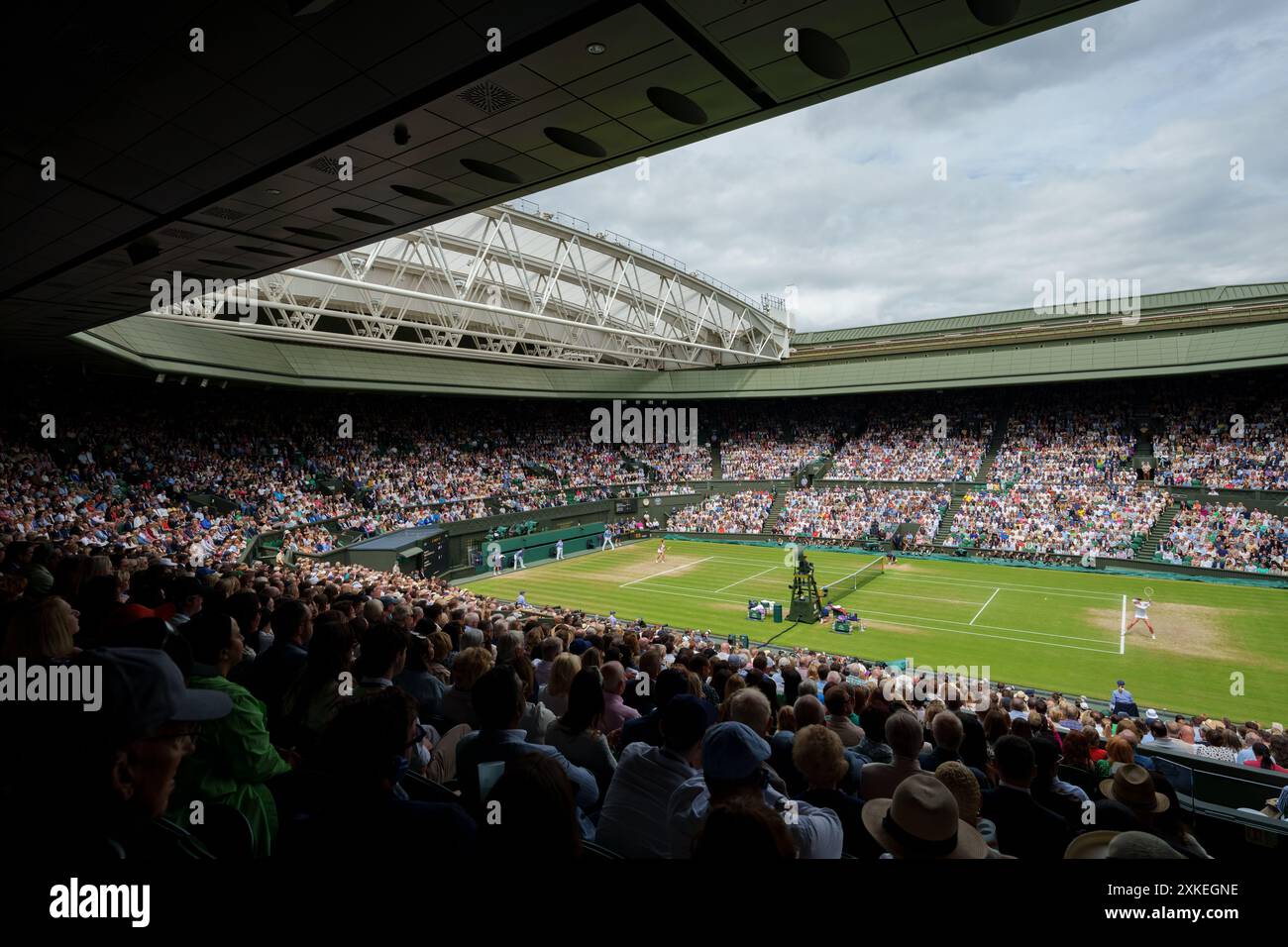 Wimbledon championships 2024 jasmine hires stock photography and