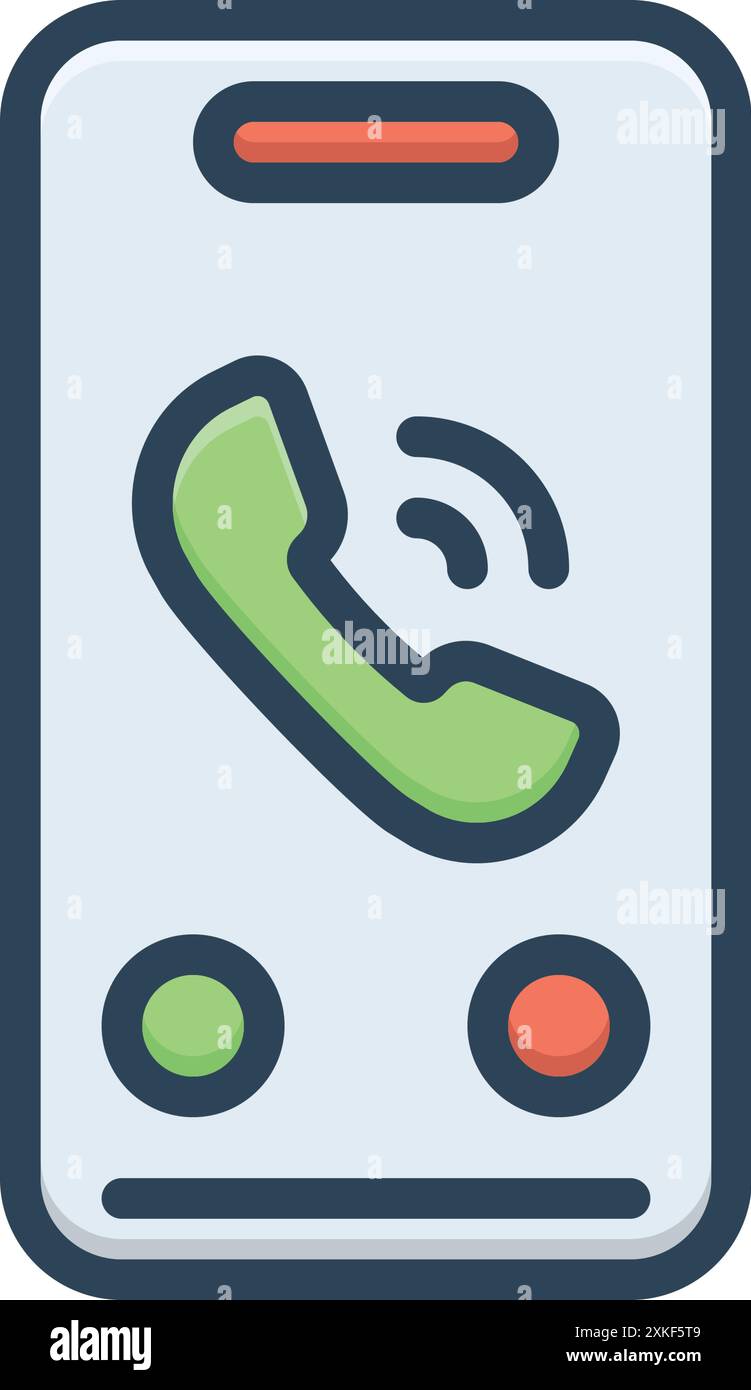 Icon for call, phone call Stock Vector Image & Art - Alamy