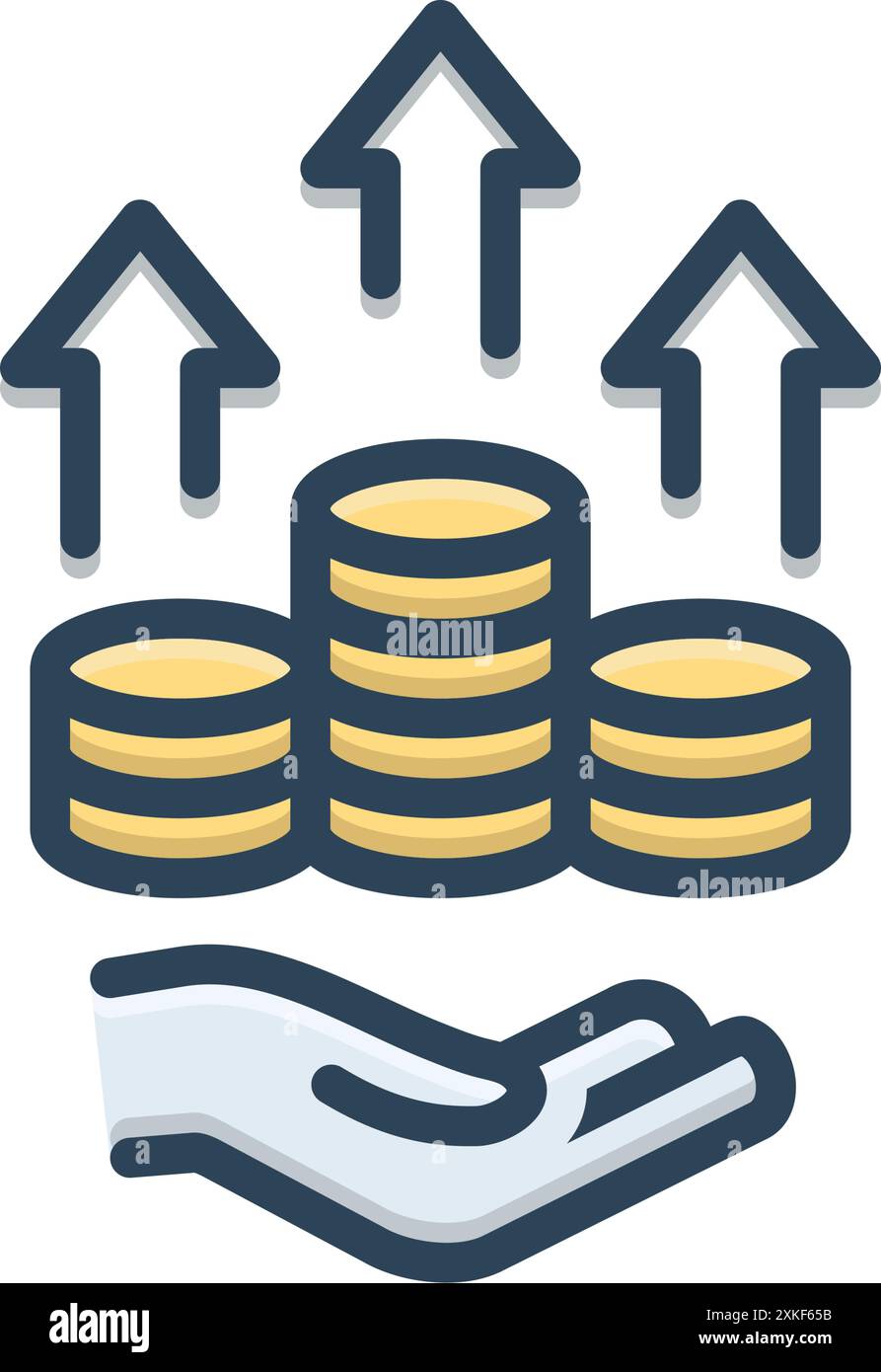 Raising fund Stock Vector Images - Alamy