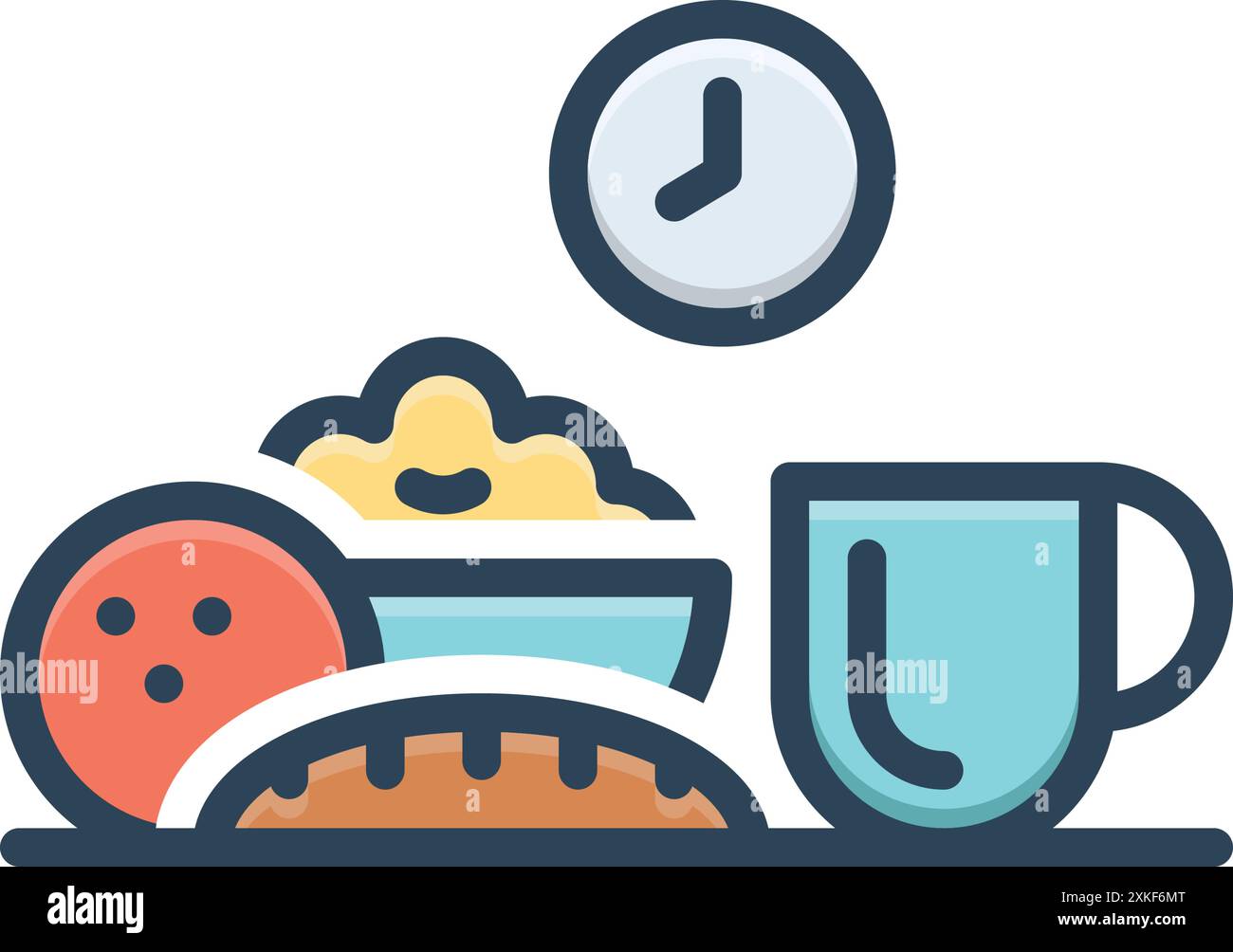 Icon for breakfast, meal Stock Vector Image & Art - Alamy