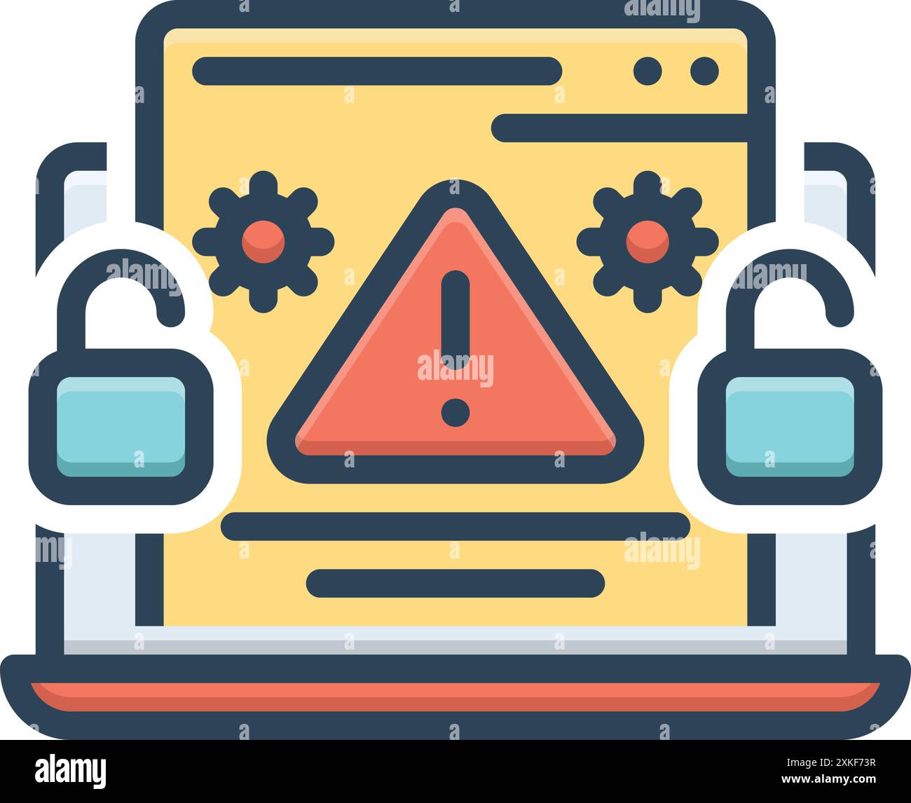 Hack software Stock Vector Images - Alamy