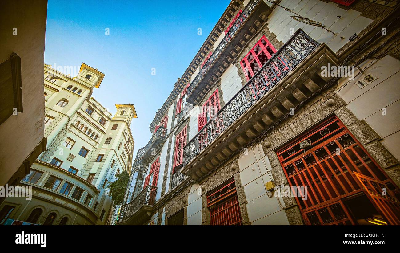 Old buildings balconies shutters hi-res stock photography and images ...