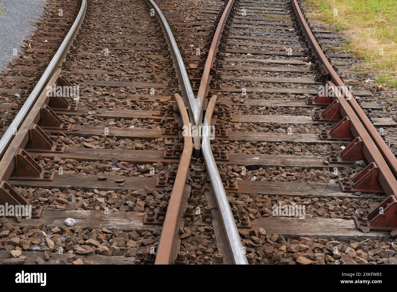 No motion railway intersection junction hi-res stock photography and ...