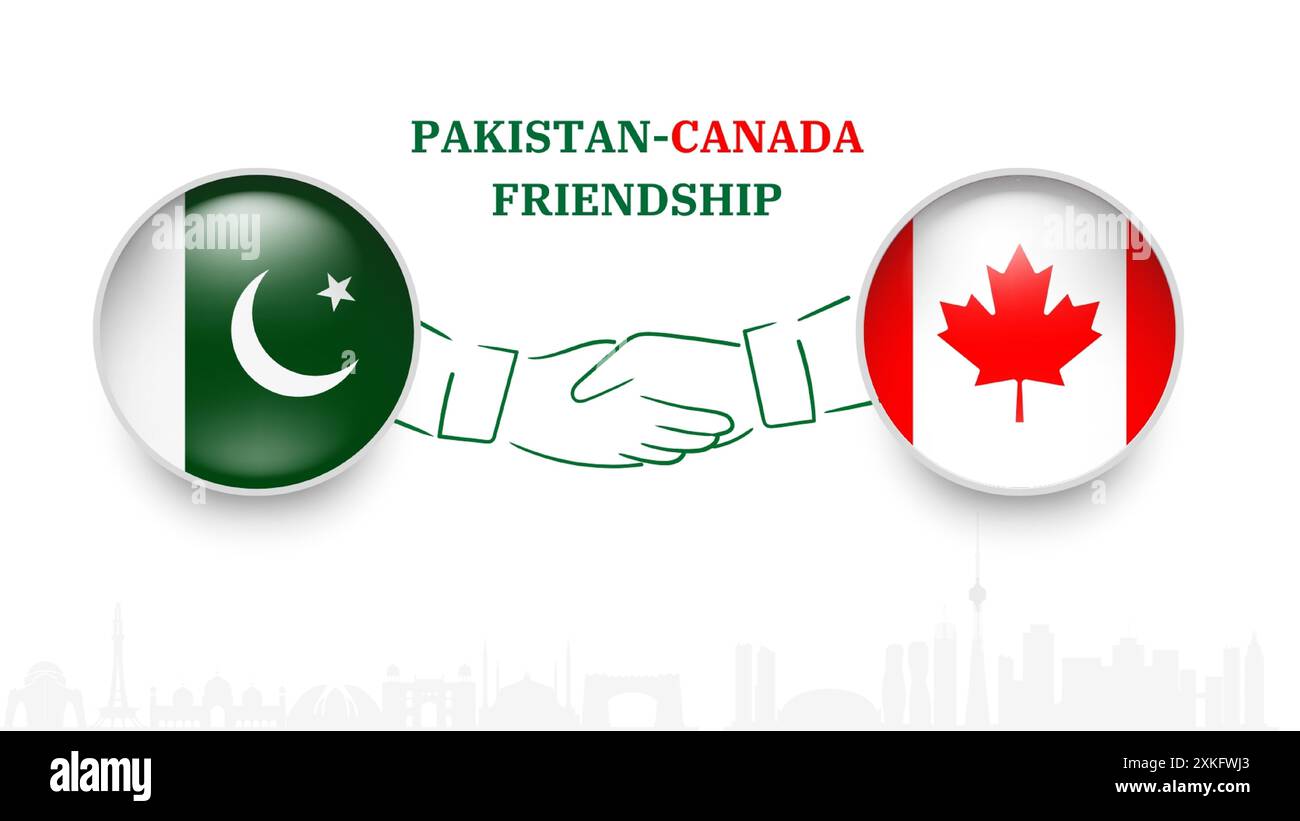 Canada pakistan Stock Vector Images - Alamy