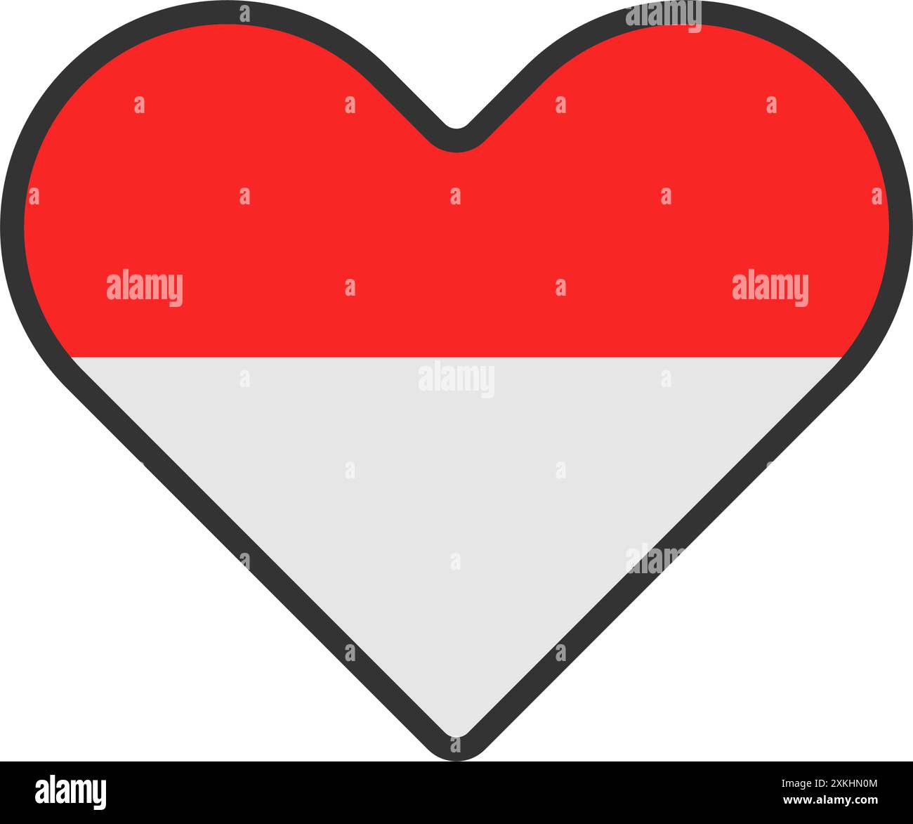 Indonesia Flag Design Template Stock Vector Image Art Alamy