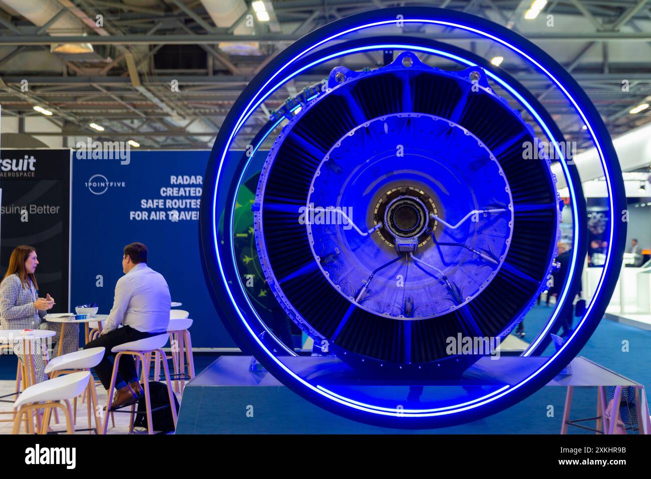 Itp Engine ITP Aero display at Farnborough International Airshow 2024 ...