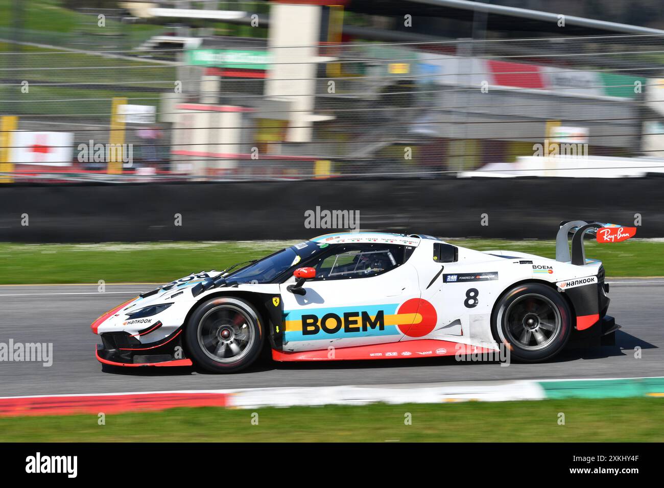 Kessel Racing 296 Scarperia, 23 March 2024 Italy: Ferrari 296 GT3 of Team Boem by Kessel ...