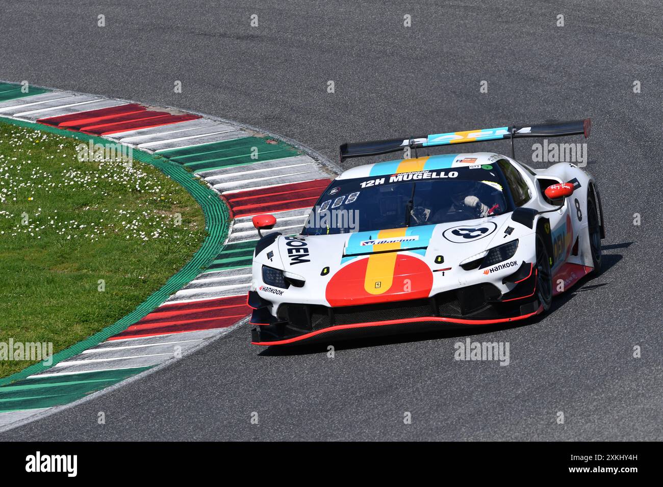 Kessel Racing 296 Scarperia, 23 March 2024 Italy: Ferrari 296 GT3 of Team Boem by Kessel ...