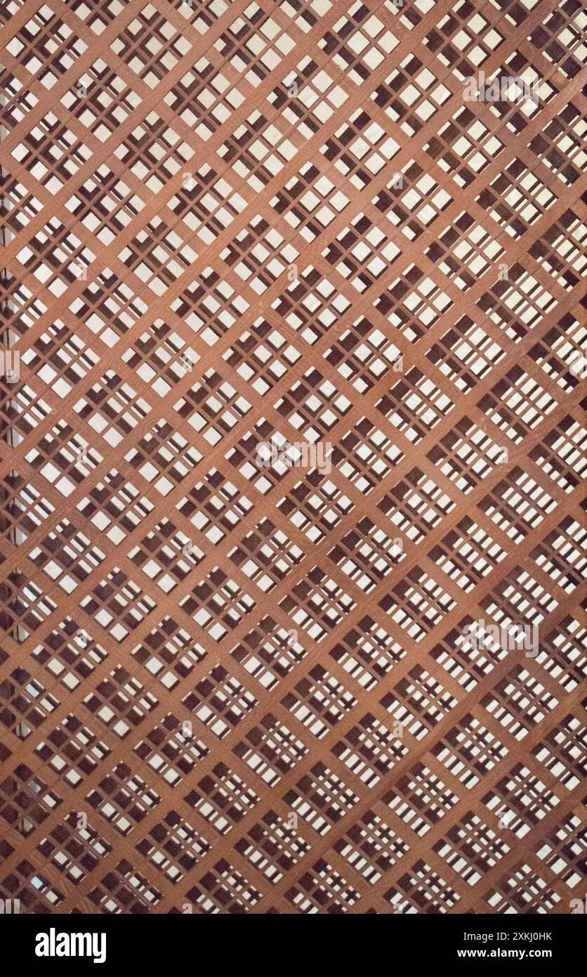 Wood texture with checked patterns as background Stock Photo