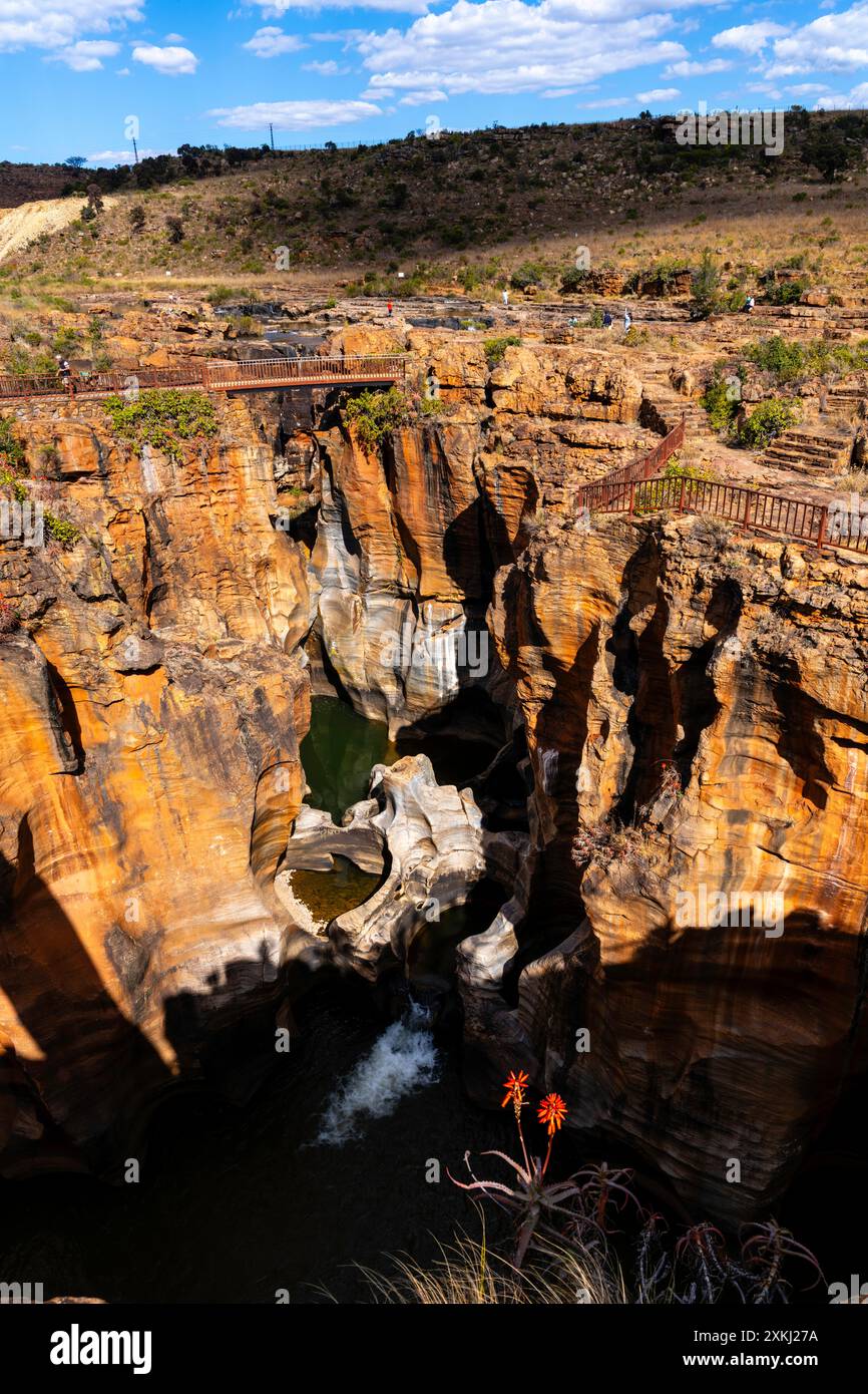 Bourke s Luck Potholes View Of The Blyde River Canyon Along South 